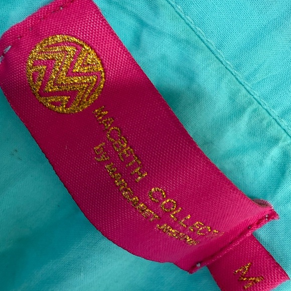 Macbeth collection Tunic Top Medium Swim Cover Up Women. 1008 - Picture 2 of 2